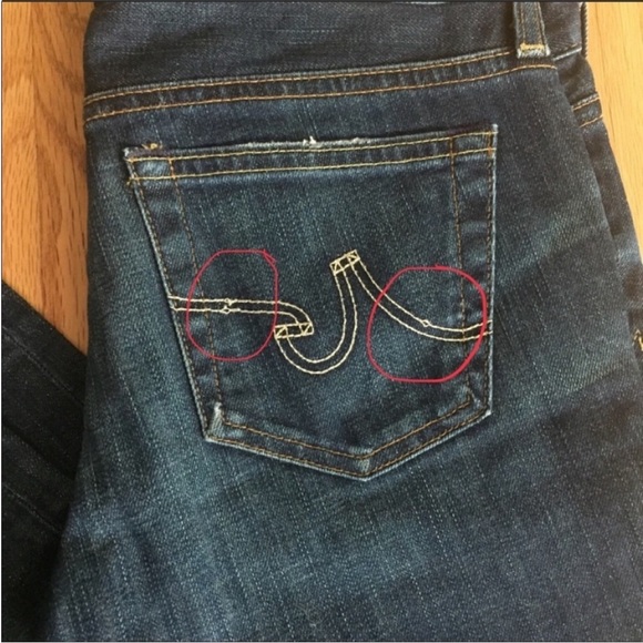 AG Adriano Goldschmied Stilt Cigarette Leg Jean 27 Dark Wash - Picture 4 of 7